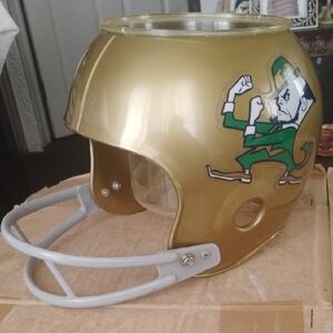 Notre Dame Football Helmet Dish